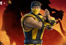 Fortnite Mortal Kombat Scorpion
