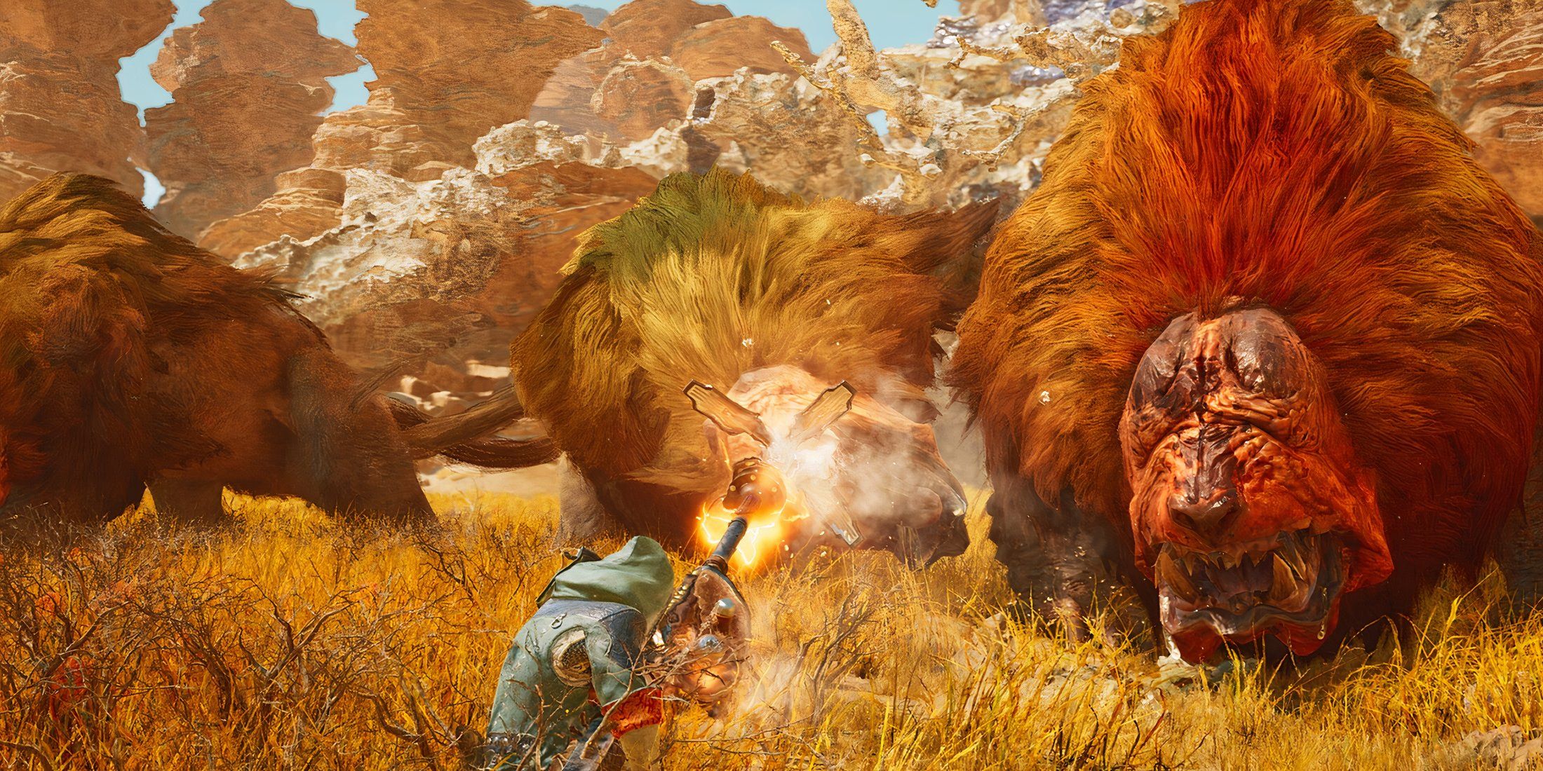 Monster Hunter Wilds, 10 Milyon Satışla Rekor Kırdı! Capcom’un Yeni Fenomeni Monster Hunter Wilds Player Fighting