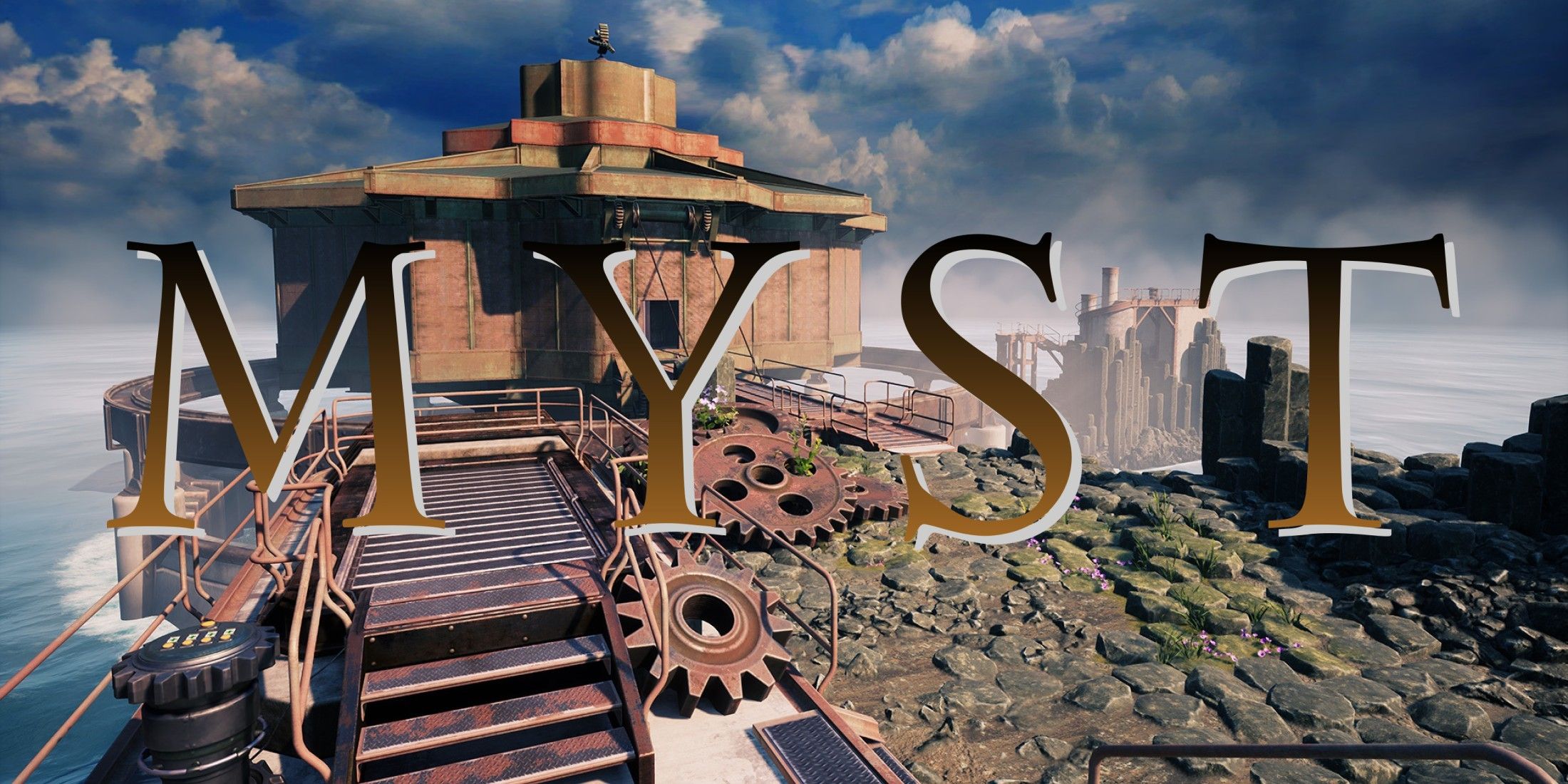 Cyan Worlds, Myst’un Geliştiricisi, 12 Çalışanını İşten Çıkardı! Zorlu Süreçte Destek Ağı Oluşturmayı Planlıyor. Myst Logo Mechanical Area Background