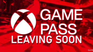 Xbox Game Pass Leaving Soon Tagline Over Red Tinted Yakuza 0 Dancing Screenshot