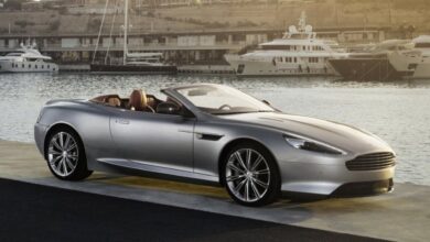 Aston Martin DB9 Restyling II Cabriolet 5.9 (517hp) teknik özellikler ve yakıt tüketimi