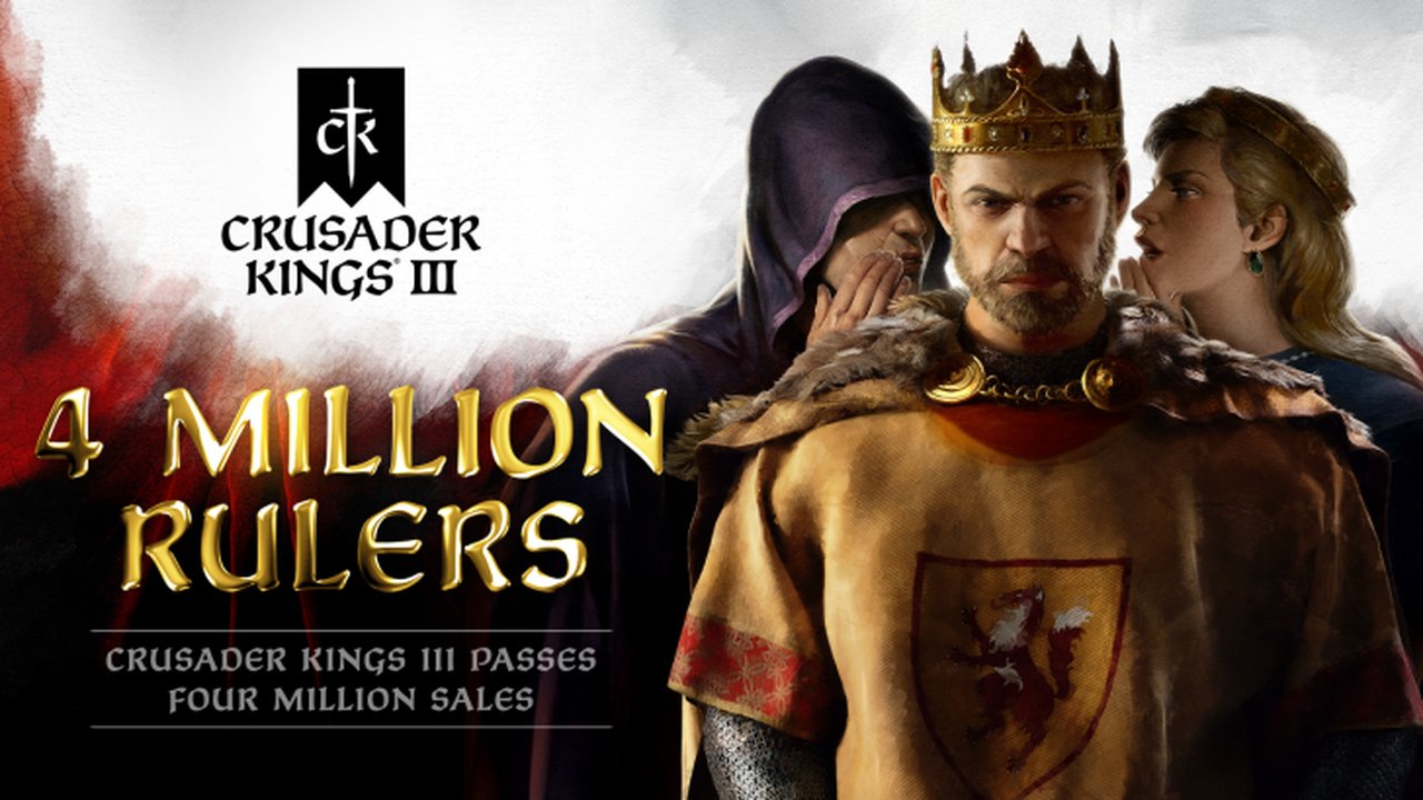 Crusader Kings III, 4 Milyon Kopya Satışıyla Tarih Yazıyor!