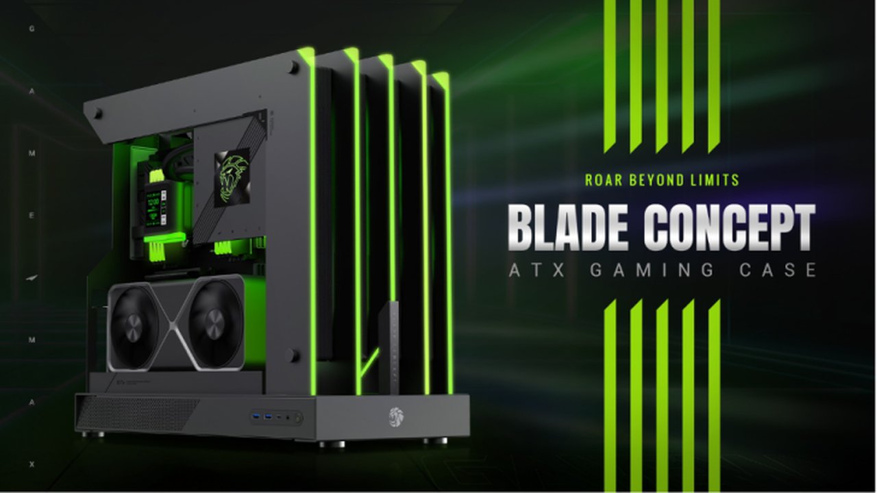 GAMEMAX Blade Concept: Yüksek Performans ve Şık Tasarım Bir Arada!