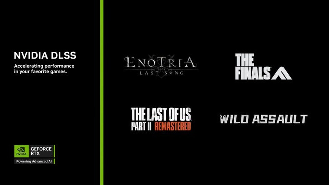 NVIDIA DLSS 4 ile The Finals ve Enotria Oyunlarına Büyük Güncelleme!