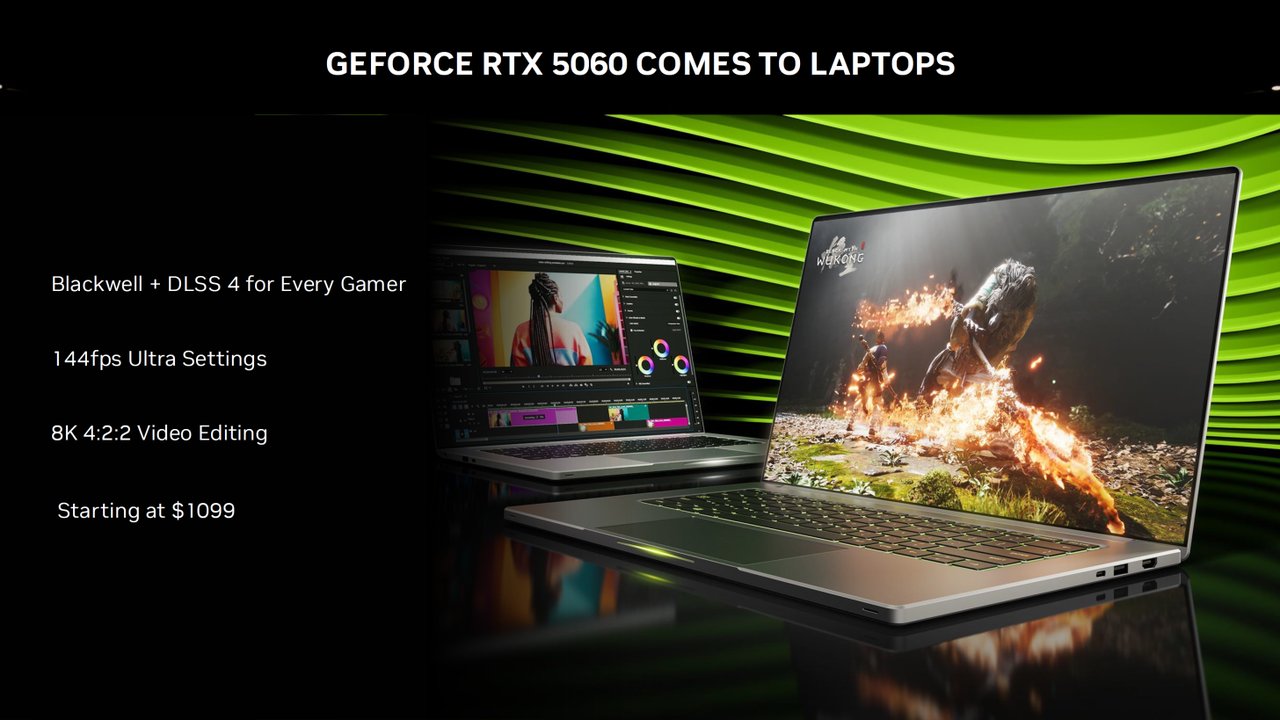 NVIDIA GeForce RTX 5060: 1080p Oyunlarda Yüksek Performans Sunuyor!