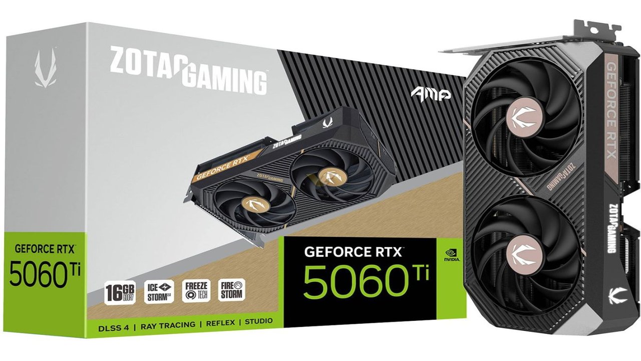 ZOTAC RTX 5060 Ti, Tek 8-Pin Bağlantı ile Güç Tüketimini Düşürüyor!