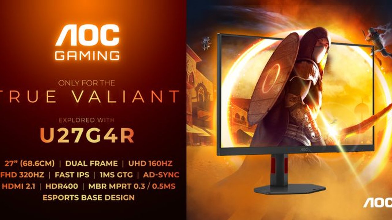 AOC AGON U27G4R: Uygun Fiyatlı Oyun Monitörü ile Yeni Deneyimler!