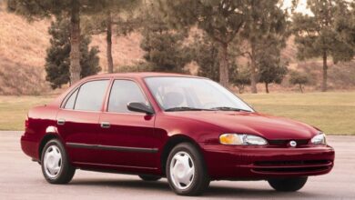 Chevrolet Prizm 1.8 i 16V (126 Hp) teknik özellikler ve yakıt tüketimi