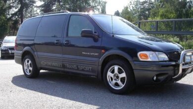 Chevrolet Trans Sport Trans Sport (U) 3.4 i V6 (180 Hp) teknik özellikler ve yakıt tüketimi
