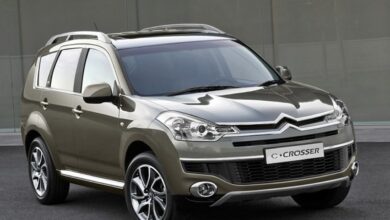 Citroen C-Crosser 2.4 i (170) teknik özellikler ve yakıt tüketimi
