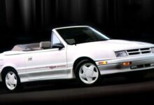Dodge Shadow Convertible 2.5 i Turbo (152 Hp) teknik özellikler ve yakıt tüketimi