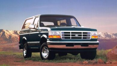 Ford Bronco V 5.8 EFl V8 teknik özellikler ve yakıt tüketimi