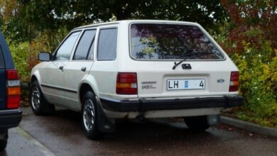 Ford Escort III Turnier (AWA) 1.6 D (54 Hp) teknik özellikler ve yakıt tüketimi