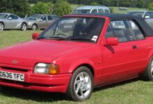 Ford Escort IV Cabrio 1.6 XR3i (105 Hp) teknik özellikler ve yakıt tüketimi
