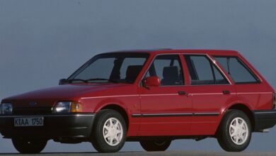 Ford Escort V Turnier (GAL,AVL) 1.3 (60 Hp) teknik özellikler ve yakıt tüketimi