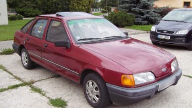 Ford Sierra Hatchback II 2.0 (105 Hp) teknik özellikler ve yakıt tüketimi