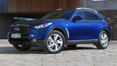 Infiniti FX II Restyling 5.0 (400hp) 4WD teknik özellikler ve yakıt tüketimi