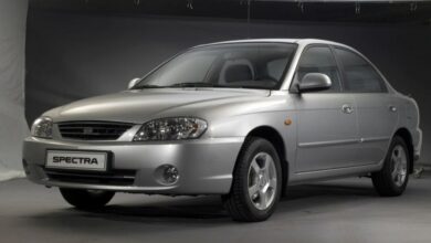 Kia Spectra (USA) 1.8i (126 Hp) teknik özellikler ve yakıt tüketimi