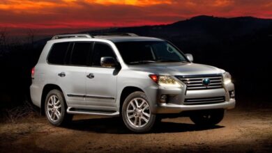 Lexus LX III Restyling 570 5.7 AT (367hp) 4WD teknik özellikler ve yakıt tüketimi