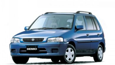 Mazda Demio (DW) 1.3 16V (63 Hp) teknik özellikler ve yakıt tüketimi