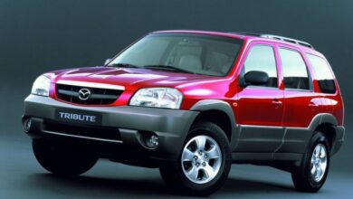 Mazda Tribute 2.0 i 16V 2WD (124 Hp) teknik özellikler ve yakıt tüketimi