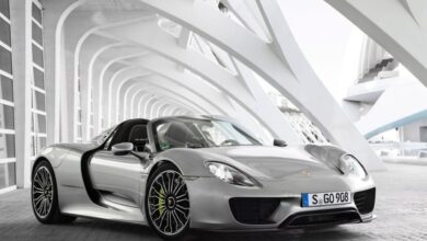 "Porsche 918 4.6 (608hp) teknik özellikler ve yakıt tüketimi
