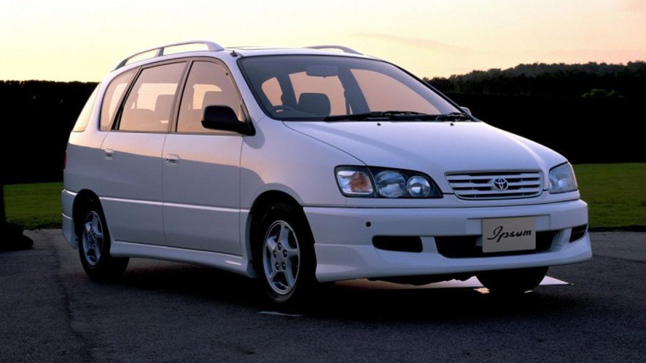 Toyota Ipsum (XM1) 2.0 i 16V 4WD (135 Hp) teknik özellikler ve yakıt tüketimi Toyota Ipsum (XM1) 2.0 i 16V 4WD (135 Hp) teknik özellikler ve yakıt tüketimi