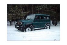 UAZ 3153 2.9 (98 Hp) teknik özellikler ve yakıt tüketimi