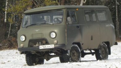 UAZ 452 2206 teknik özellikler ve yakıt tüketimi