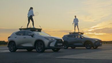 Lexus ve Tenis Efsaneleriyle Hareket Halinde Guinness Rekoru