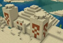 Minecraft'ta Çöl Temalı Etkileyici Kasaba Tasarımı