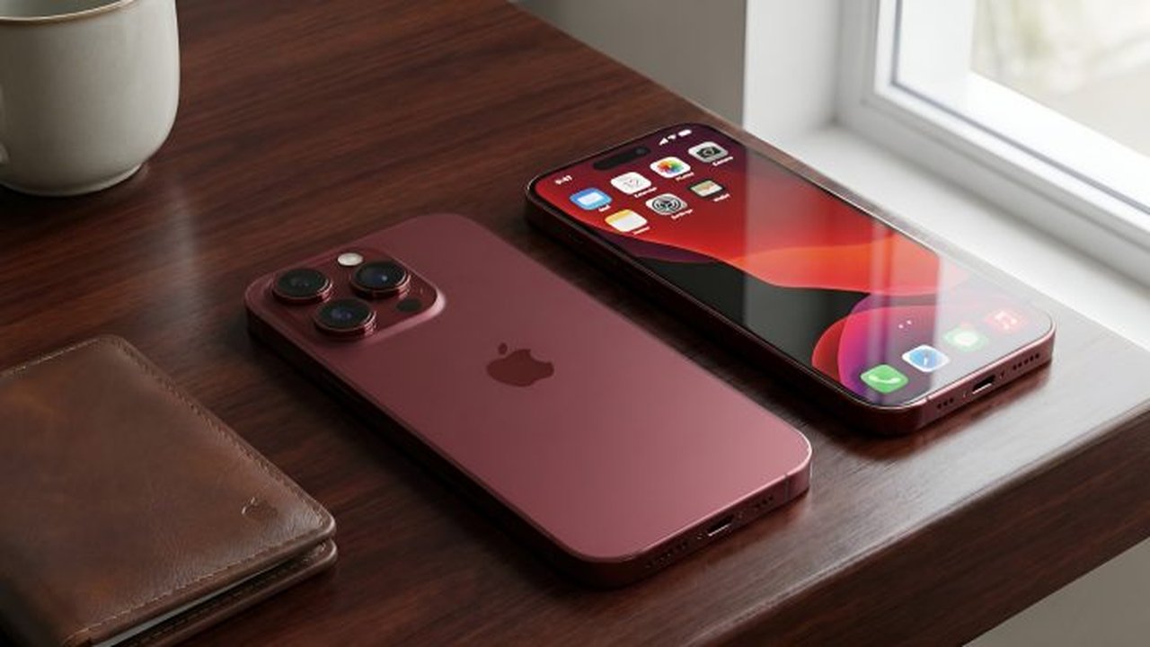 Apple iPhone 18 Pro çiftine koyu kırmızı seçeneği hedefliyor