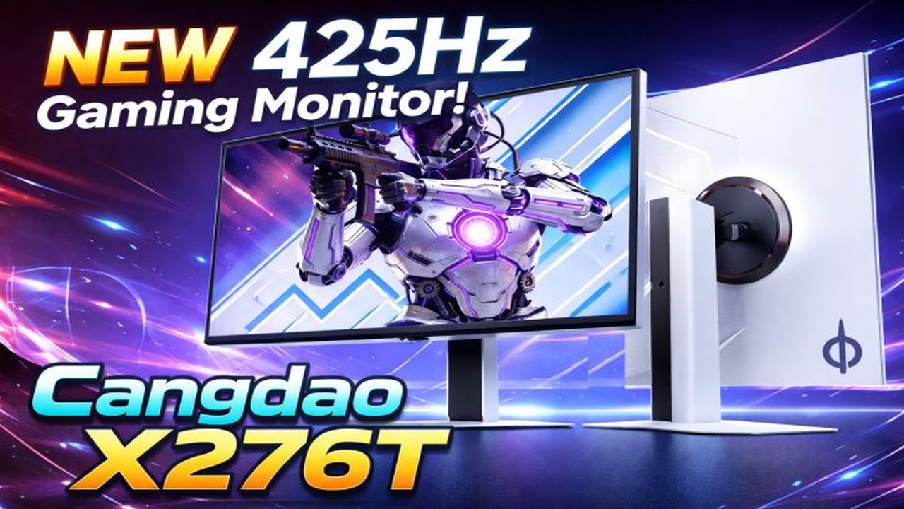 Cangdao X276T uygun fiyata 425Hz yenileme ve HDR600 sunuyor